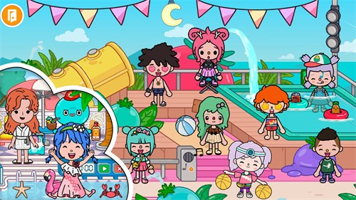 迷你城堡魔法家園游戲