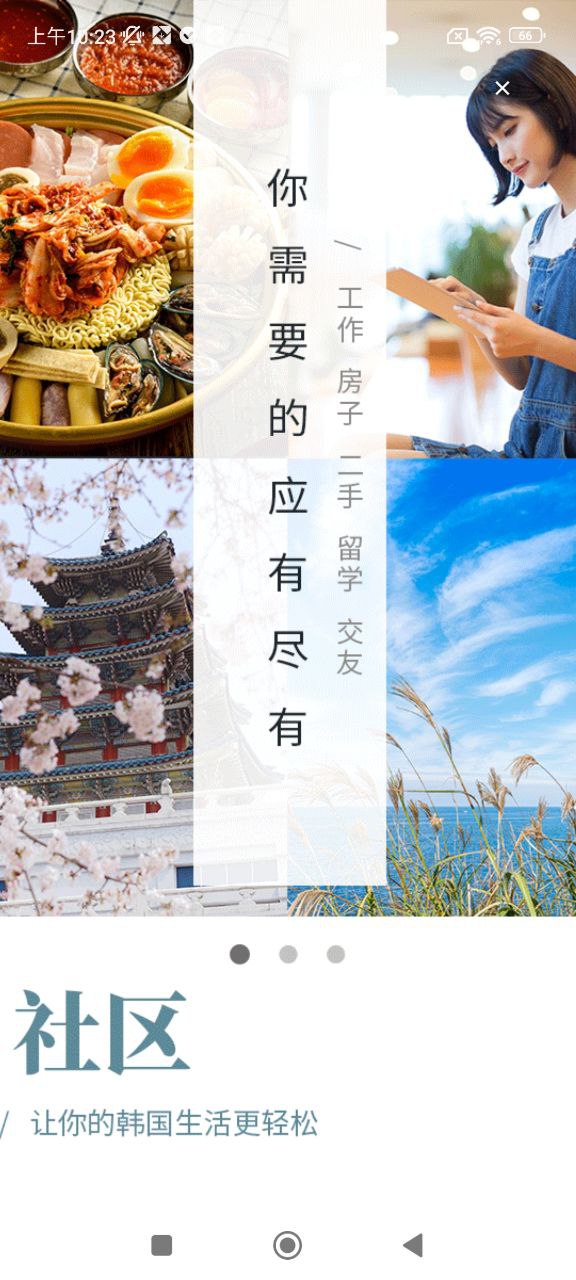奮斗在韓國