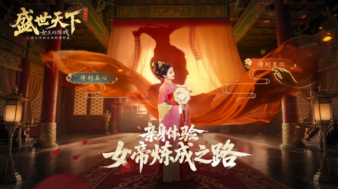 《盛世天下》女帝游戲角色古裝美照：俊男靚女一同登場