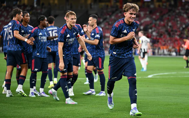 阿森納3-2紐卡斯爾：15歲的新秀馬克斯·道曼在新加坡熱身賽中表現(xiàn)優(yōu)異